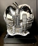 Charles Fazzino Charles Fazzino Pop Goes the Silver Apple (DX) Sculpture